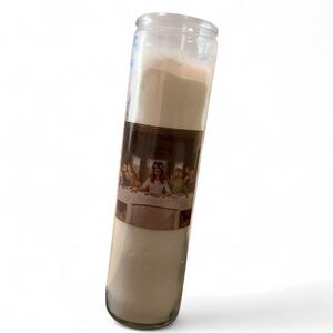 Brand New Lana Del Rey The Last Supper Prayer Candle. 8 inches tall.